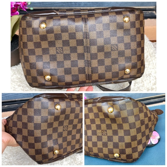 Authentic Louis Vuitton Damier Ebene Verona Handbag - Picture 6 of 17